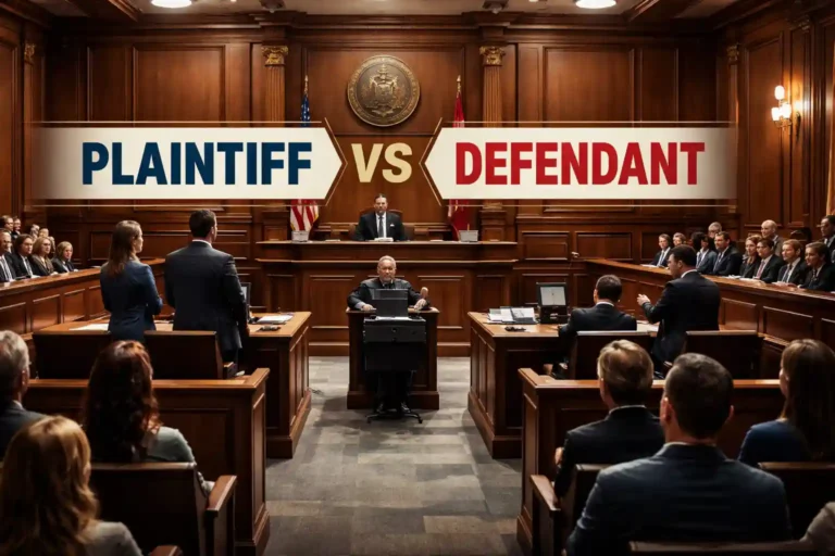 Plaintiff vs Defendant